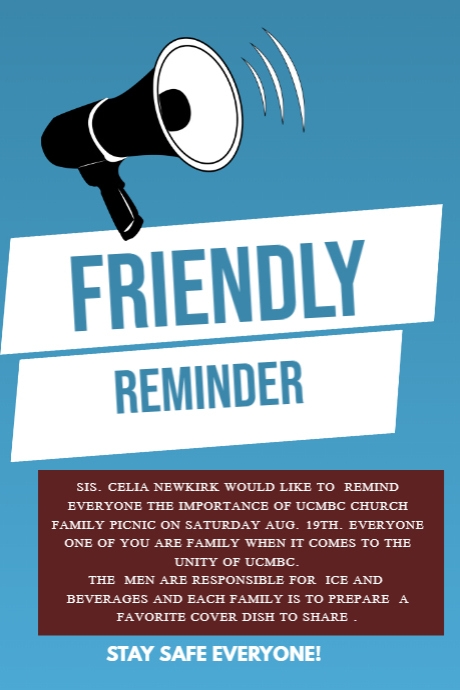 Important announcement flyer template | PosterMyWall