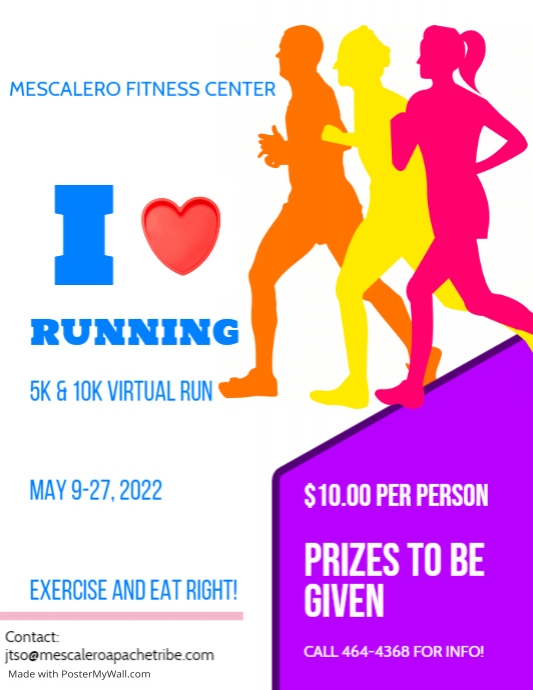 Copy of 5K Run & Walk Flyer | PosterMyWall