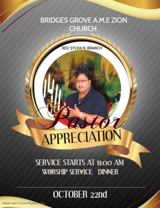 Pastor's Appreciation | PosterMyWall