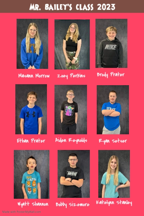 Mr. Bailey Pg 2 | PosterMyWall