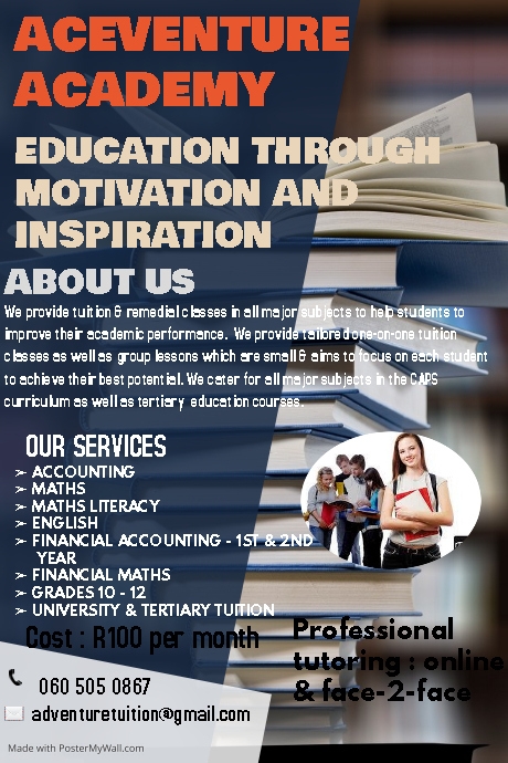 Copy of English Tuition Flyer Template | PosterMyWall