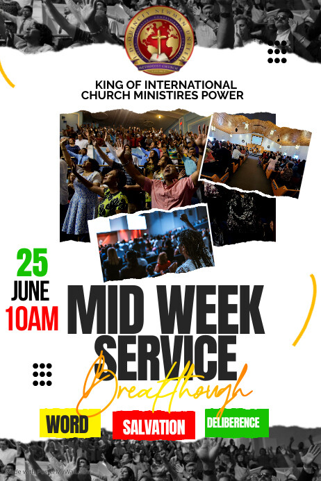 mid week service