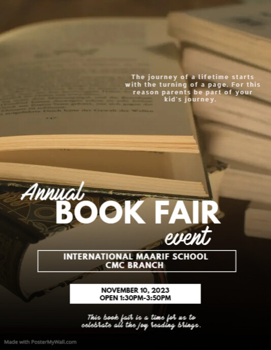 Book Fair Flyer Template | PosterMyWall