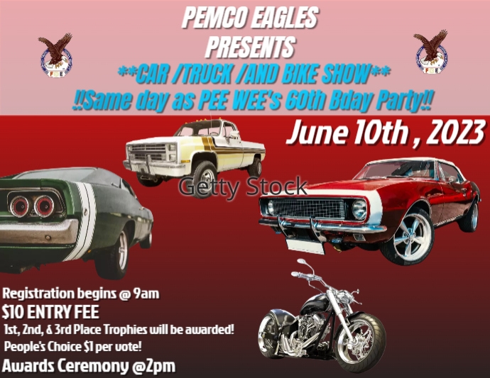 Car Truck and Bike Show PosterMyWall