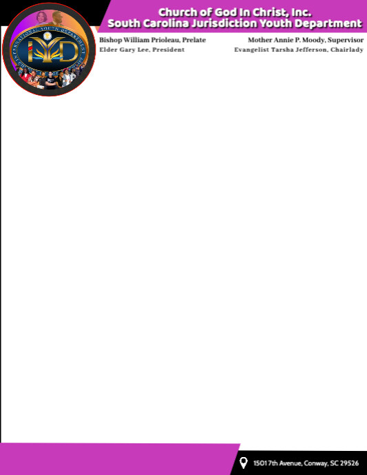 SCJ YOUTH Letterhead PosterMyWall