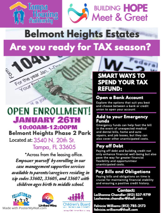 Belmont M&G January (Tax Season) PosterMyWall
