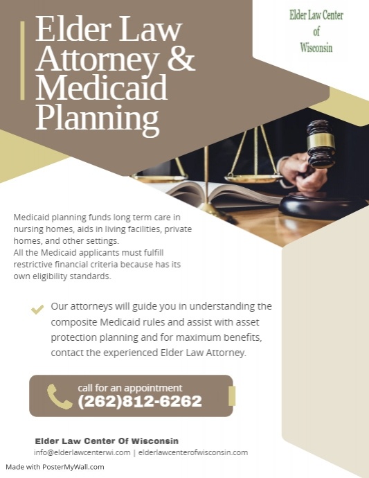 Elder Law Attorney & Medicaid Planning PosterMyWall