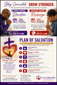 Stay Connected and Grow Stronger. Let Us Pray For You!