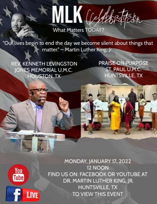 Mlk day PosterMyWall