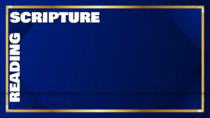 Scripture Reading YouTube Thumbnail template