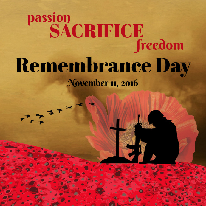 Remembrance Day Instagram Template PosterMyWall