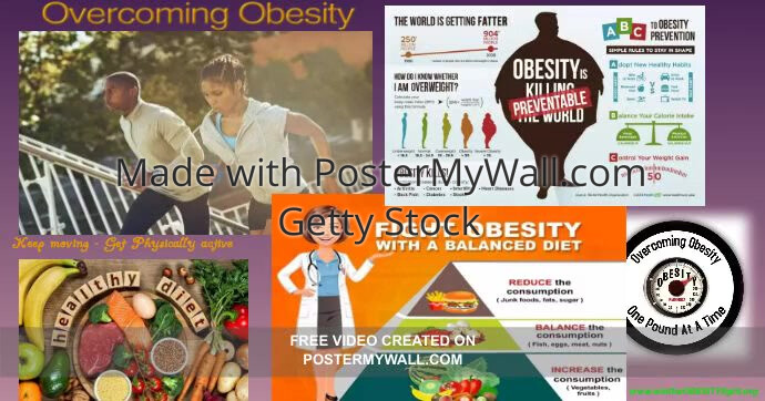 Overcoming Obesity | PosterMyWall