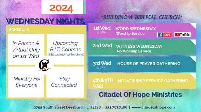 January Schedule 24 Digital Display (16:9) template