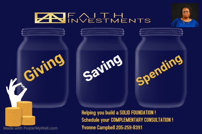 BUDGETING Banner 4' × 6' template