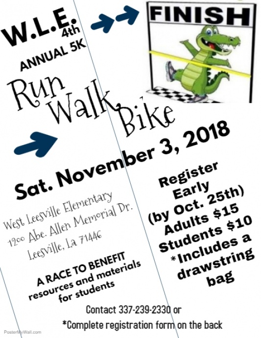 Copy of 5K Run & Walk Flyer | PosterMyWall