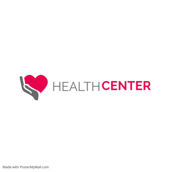 heart icon logo health center logo