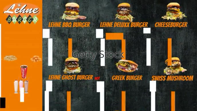 Menu Poster Interactive Digital Restaurant Menu Digital Display (2) | PosterMyWall