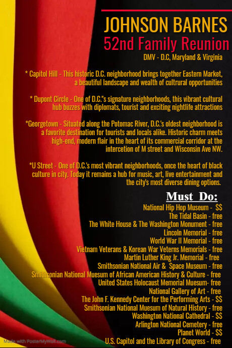 DMV Info I Tumblr Graphic template