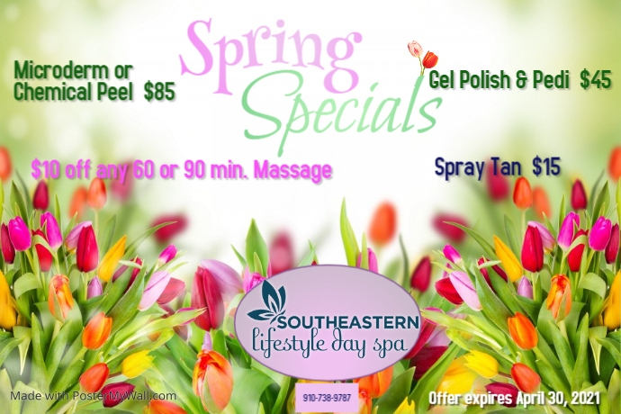Copy of Tulips Greenery Grass Landscape Garden Easter Spring Event Sale ...