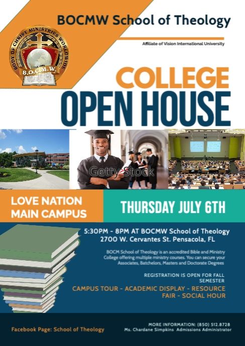 College Open House Flyer | PosterMyWall