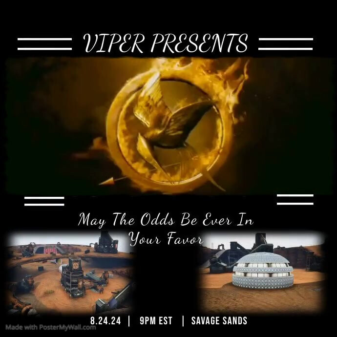 hunger games Instagram Post template