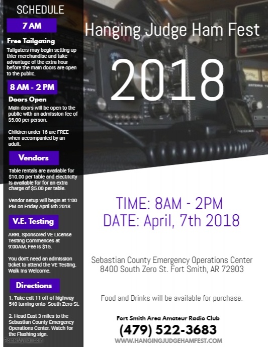 2018 Hanging Judge Hamfest