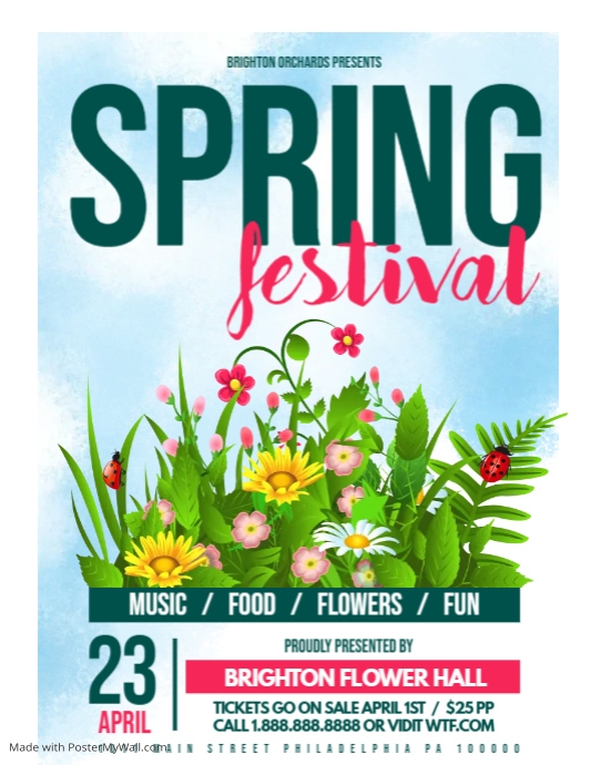 Spring Fest | PosterMyWall