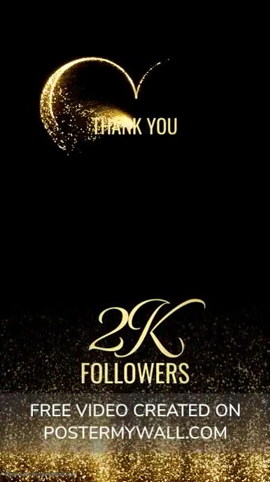 Thank You Followers Appreciation Insta Story | PosterMyWall