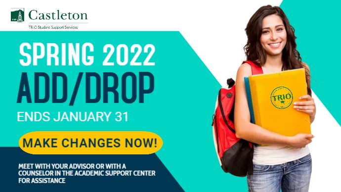 Copy of add/drop Jan 022 | PosterMyWall