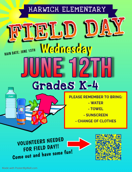 Copy of Pink Kids Field Day Flyer Template PosterMyWall