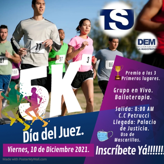 Copia de 5K Run & Walk Event Instagram Post | PosterMyWall