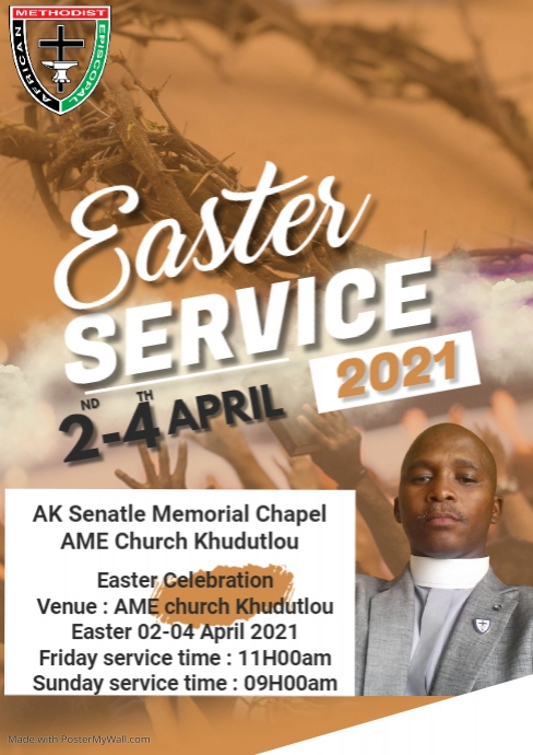 Copy of Easter Church Service | PosterMyWall