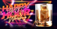Dad's Whiskey Banner Imagen Compartida en Facebook template