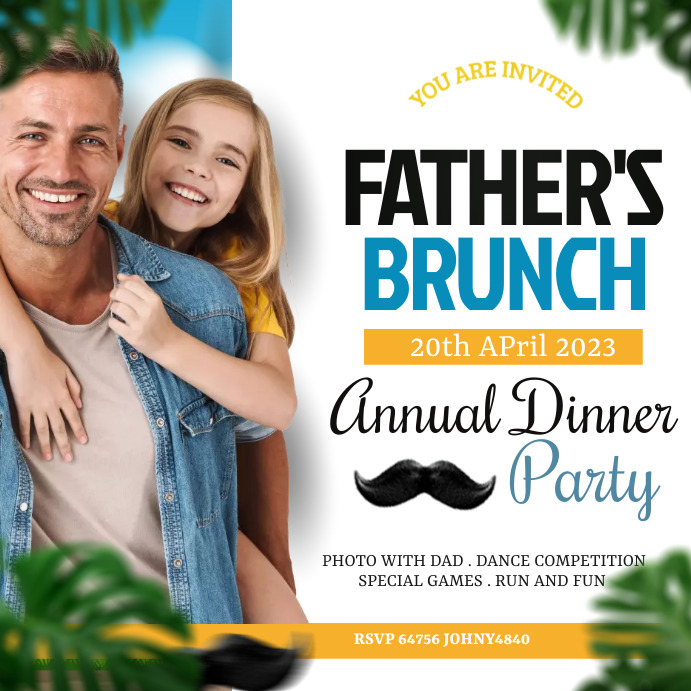 Dad and me Template | PosterMyWall