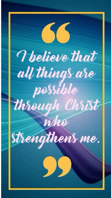 Daily affirmations Instagram Reel template