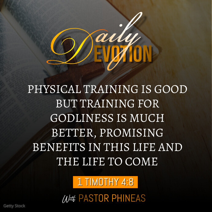 Copy of Daily devotion | PosterMyWall