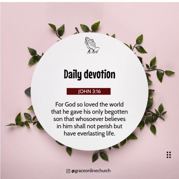 Daily devotions Template | PosterMyWall