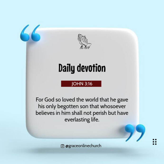 Daily devotions Template | PosterMyWall