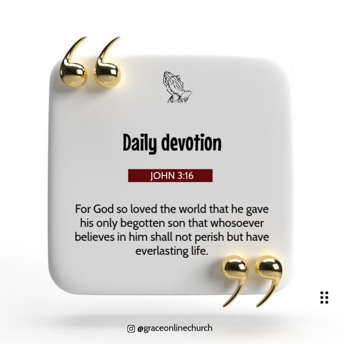 Daily devotions Template | PosterMyWall