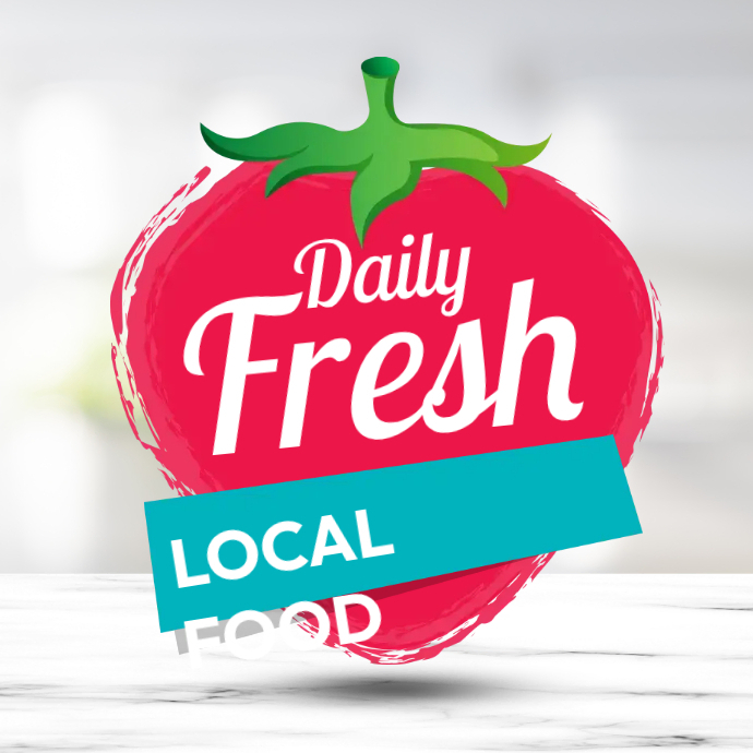Daily Fresh Logo Template | PosterMyWall