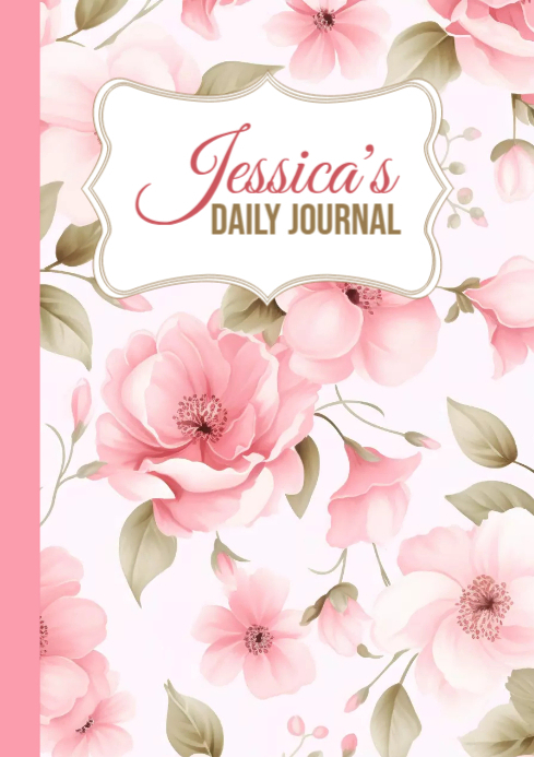Daily Journal Book Cover Template | PosterMyWall