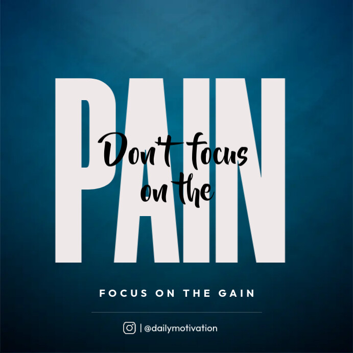 daily motivation Instagram Post template