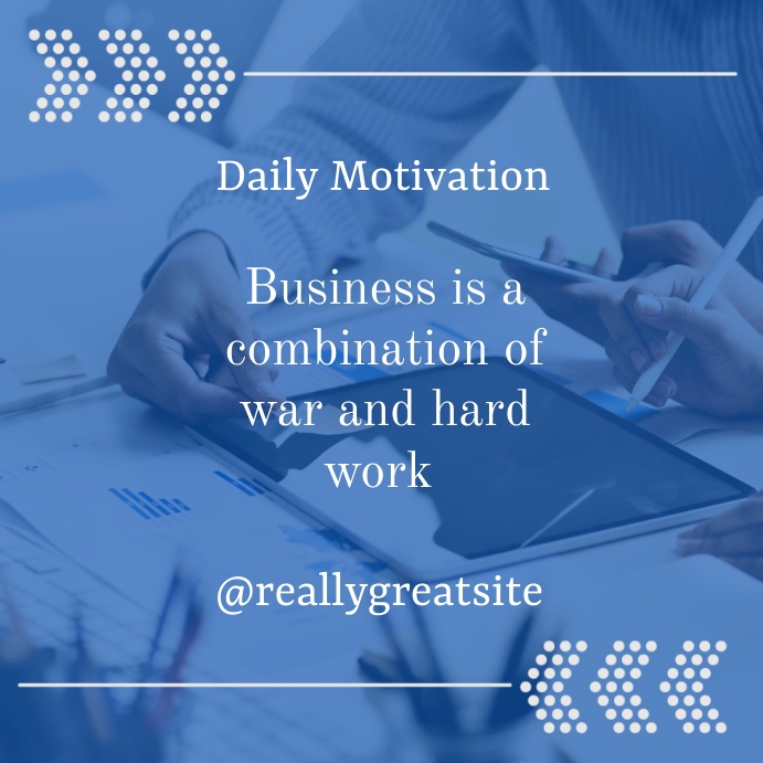 Dailymotivation Api Daily Motivation Template | PosterMyWall