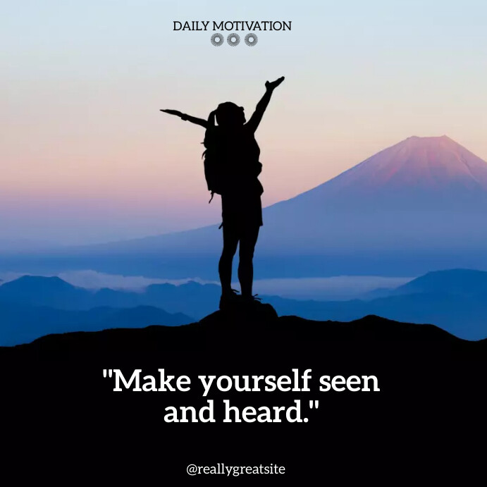 Dailymotivation Api daily motivation Template | PosterMyWall