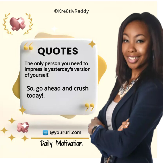 Dailymotivation Api Daily Motivation Template | PosterMyWall