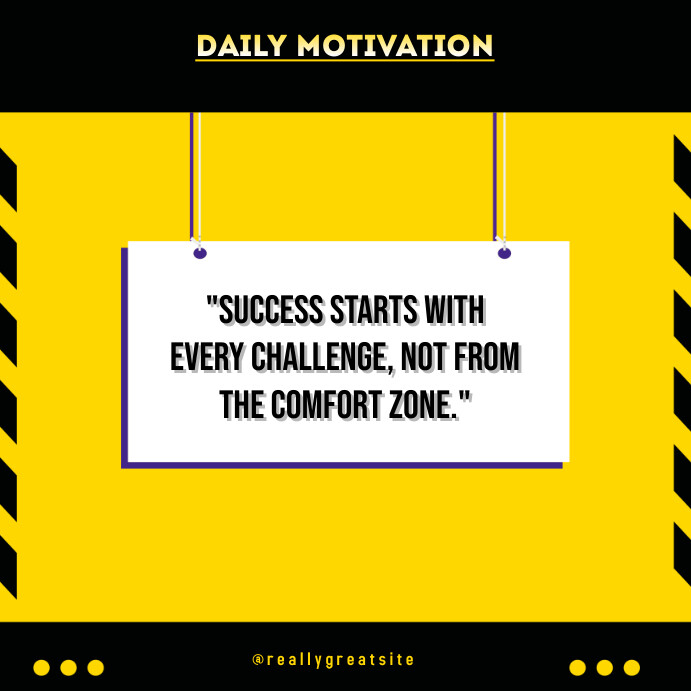 Dailymotivation Api Daily Motivation Template | PosterMyWall
