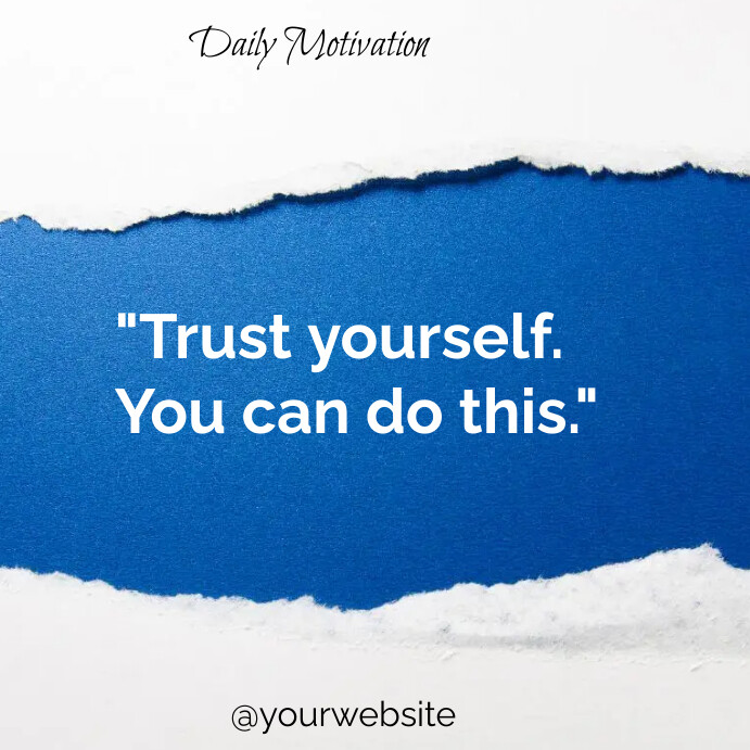 Dailymotivation Api Daily Motivation Template | PosterMyWall