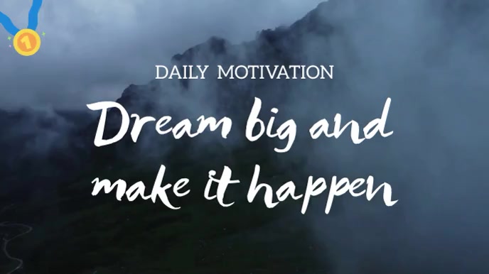 Daily Motivation Template | PosterMyWall