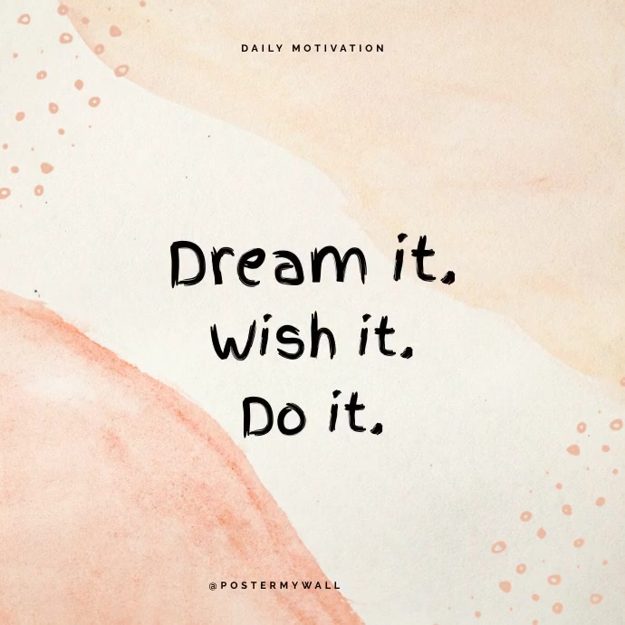 Positive Instagram Posts Examples Daily Motivation Instagram Post Template | PosterMyWall