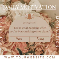 Dailymotivation Api Daily Motivation Template | PosterMyWall